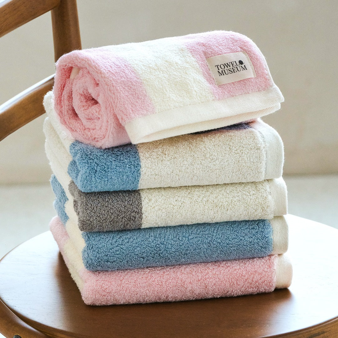Premium Yarn-Dyed Grand Checkboard Cotton Towel (10-Pack)