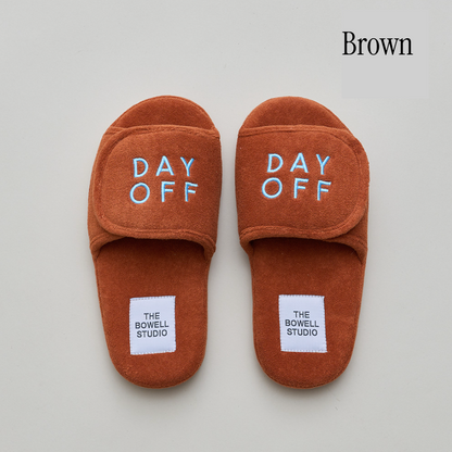 Terry Velcro Memory Foam Cloud Comfort Slippers