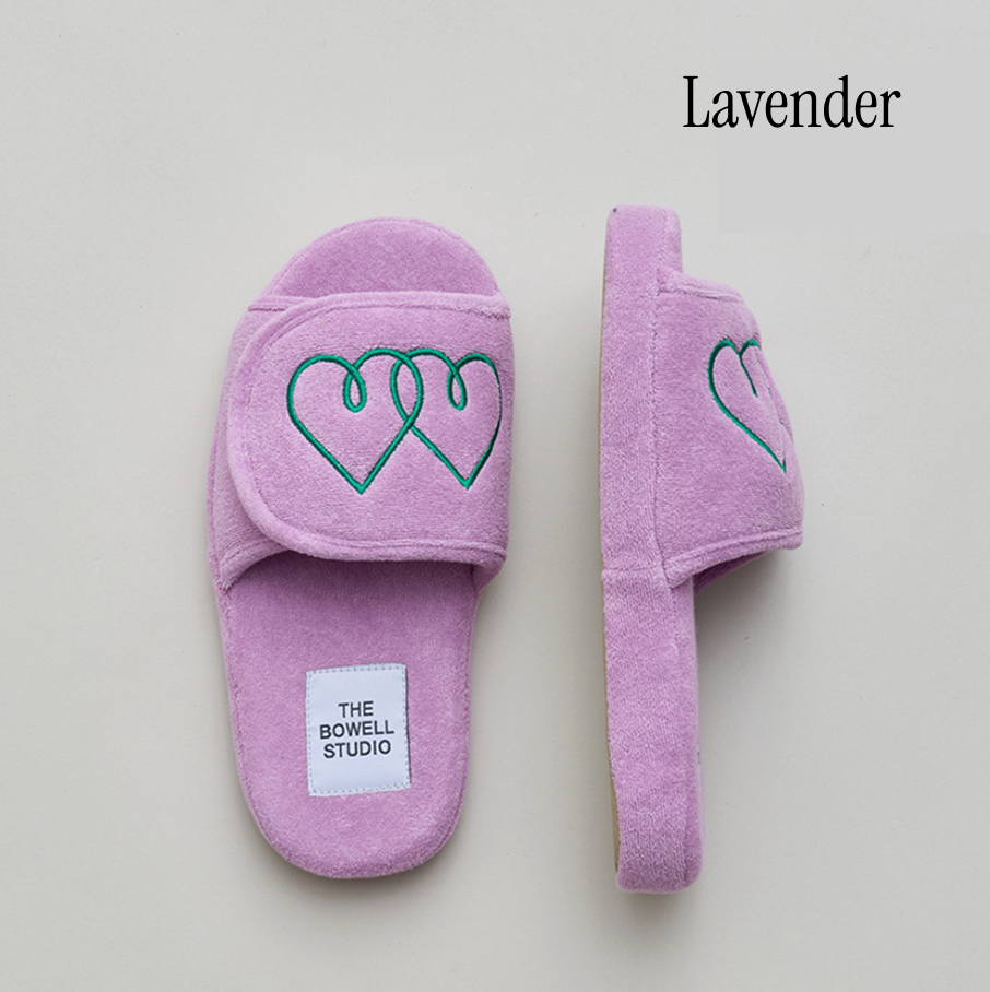 Terry Velcro Memory Foam Cloud Comfort Slippers