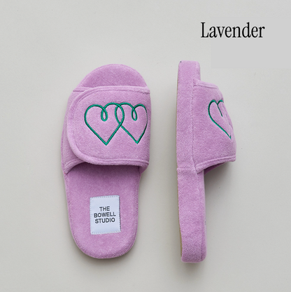 Terry Velcro Memory Foam Cloud Comfort Slippers