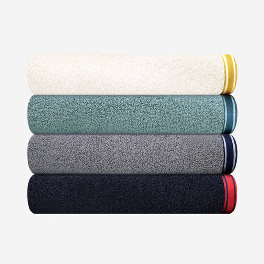 Modern Border Bath Towel