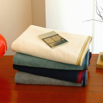 Modern Border Bath Towel