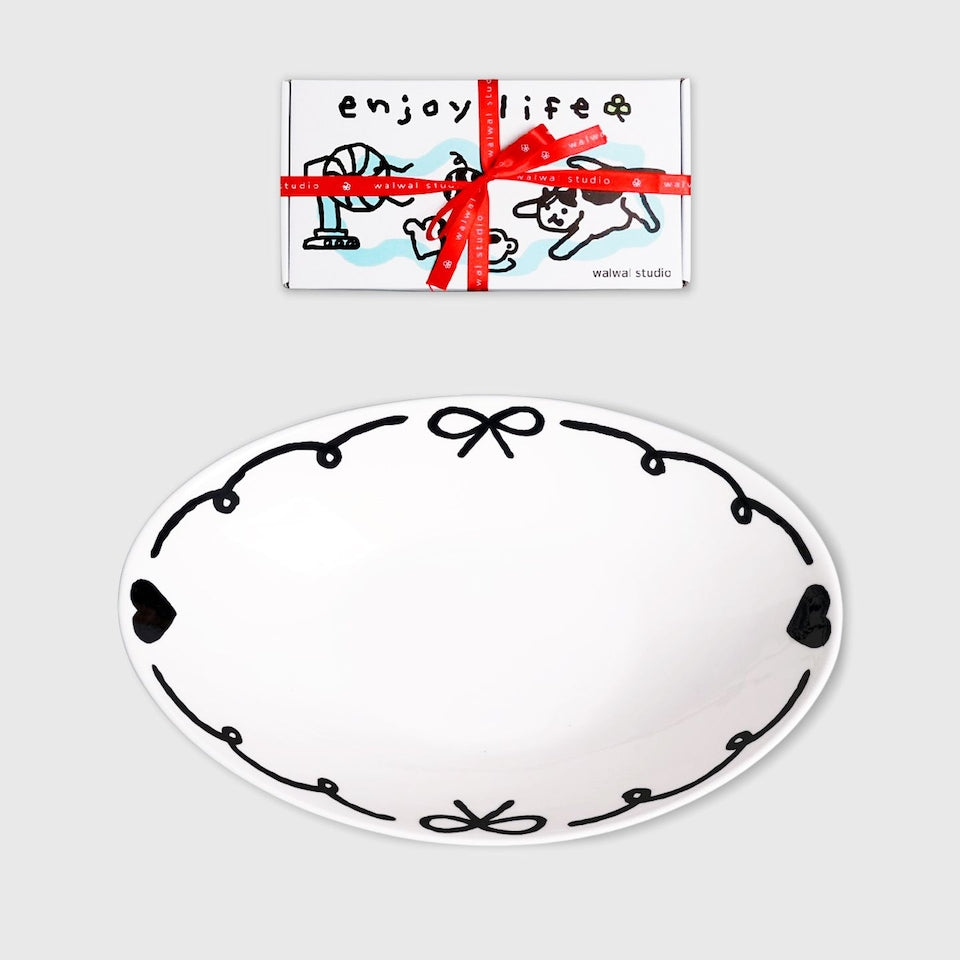 Ribbon & Heart Salad Bowl - image 5 of 5