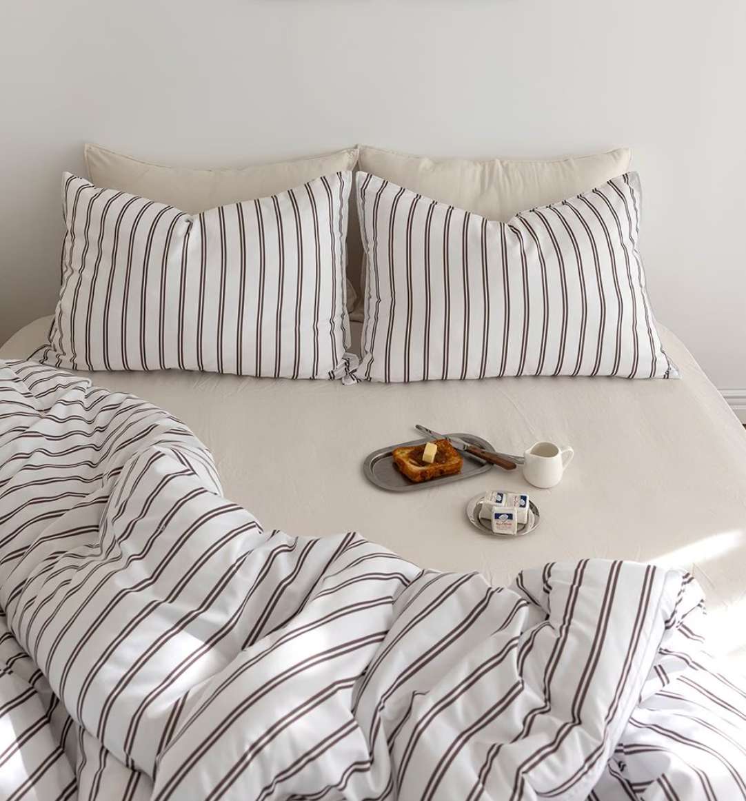 Soft Stripe Comforter & Pillow Set (Eco Corn Fill) - image 8 of 10