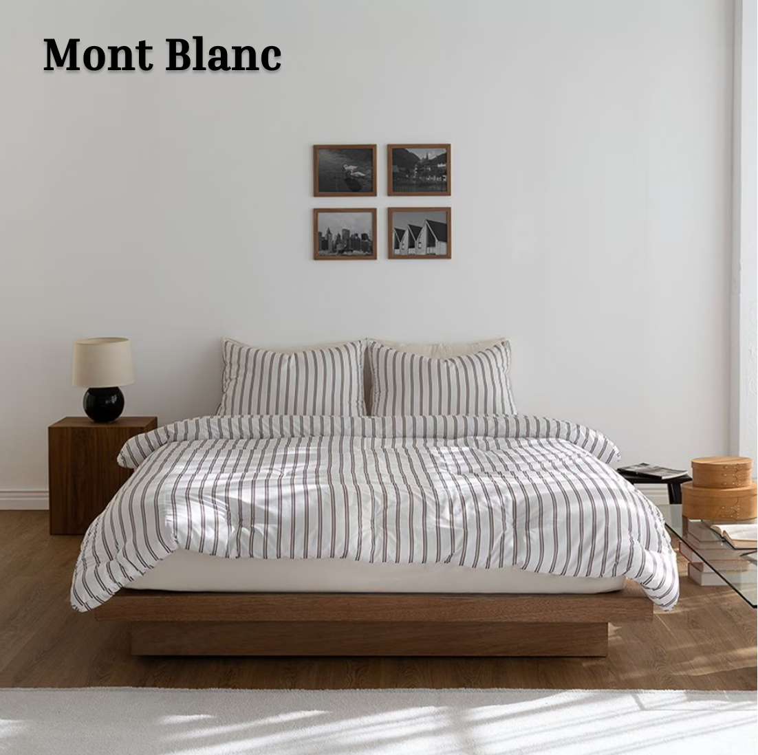 Soft Stripe Comforter & Pillow Set (Eco Corn Fill) - image 7 of 10