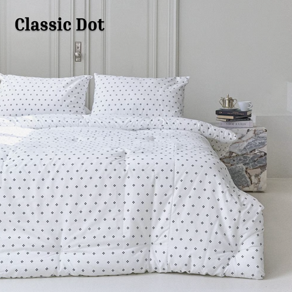 Soft Stripe Comforter & Pillow Set (Eco Corn Fill)