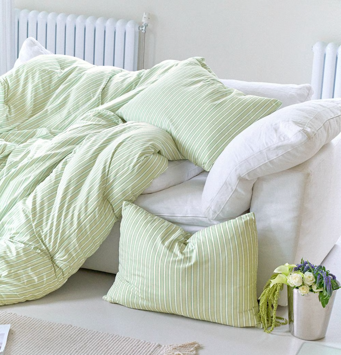 Soft Stripe Comforter & Pillow Set (Eco Corn Fill) - image 10 of 10