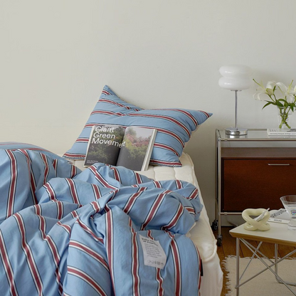 Deep Sleep Stripe All Season Comforter Set