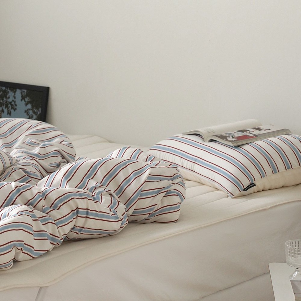 Deep Sleep Stripe All Season Comforter Set