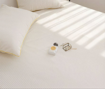 Stripe Dust-Free Mattress Fitted Sheet - image 7 of 9