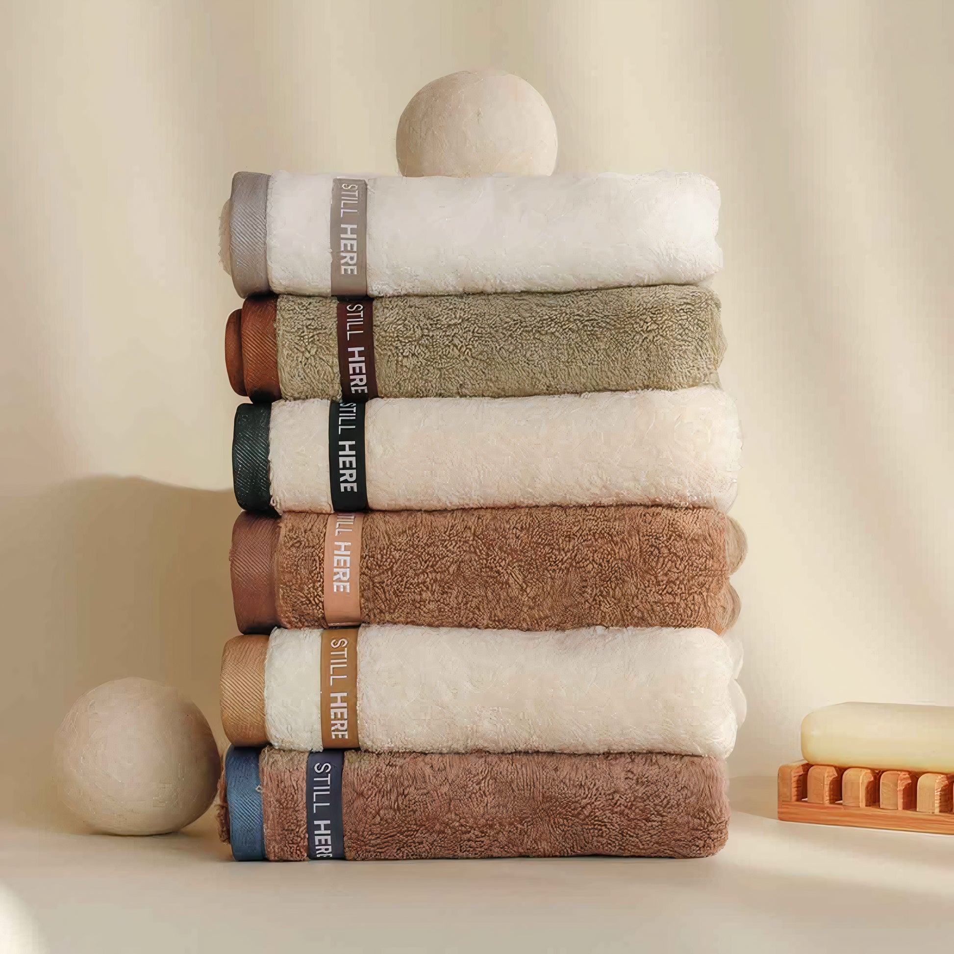 Still Here Stay-Soft Towel Set (10-Pack)