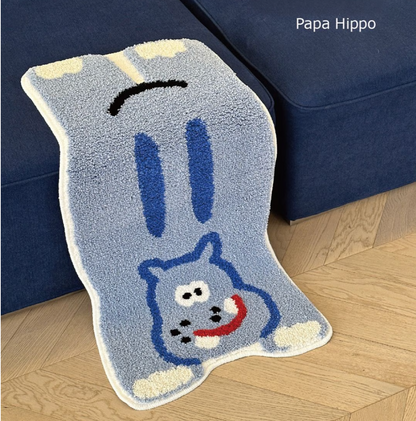 Doodle Animal Accent Rug Collection