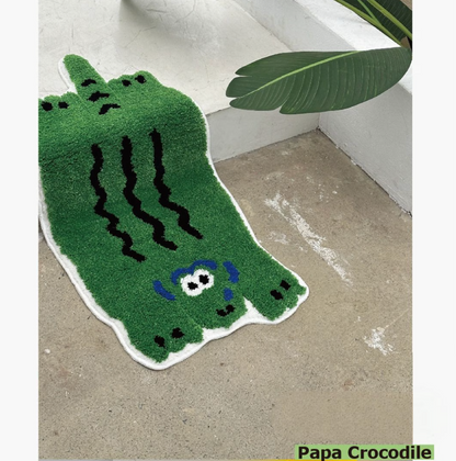 Doodle Animal Accent Rug Collection