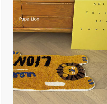 Doodle Animal Accent Rug Collection