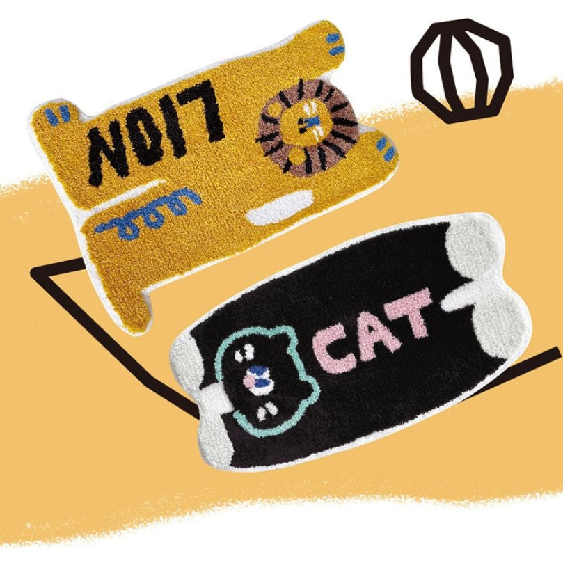 Doodle Animal Accent Rug Collection