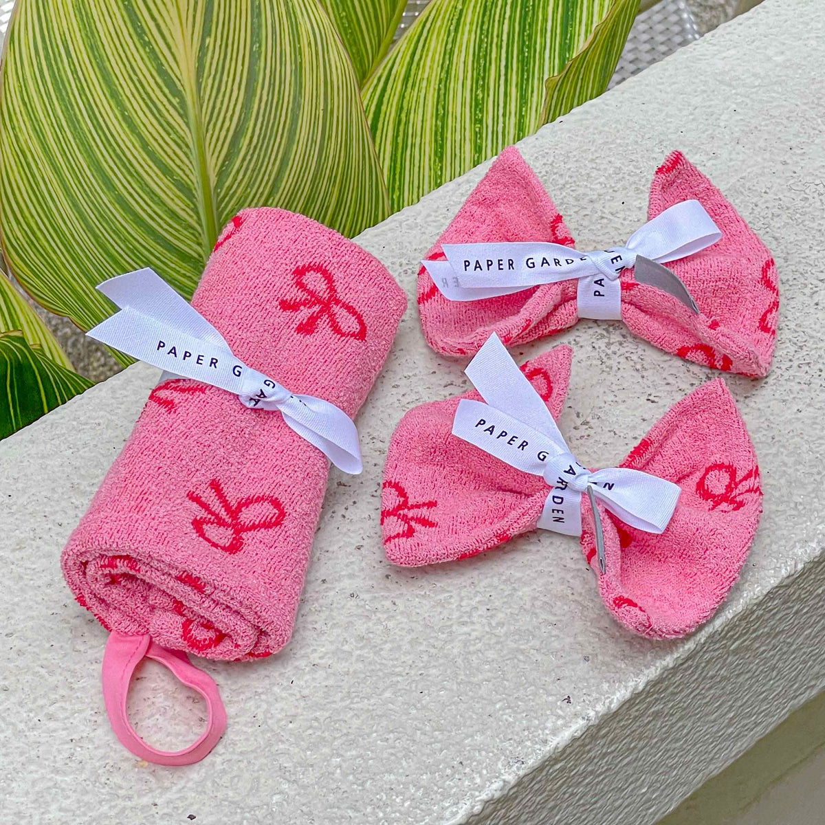 Ribbon Terry Heart Coaster