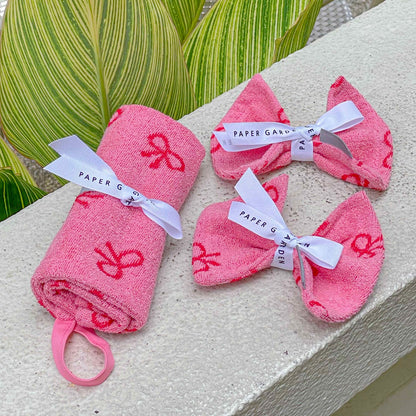 Ribbon Terry Heart Coaster