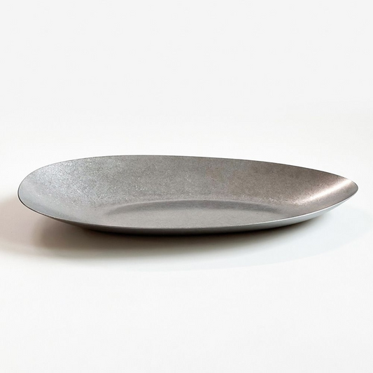 Agueda Vintage Stainless Steel Trianglular Narrow Bowl