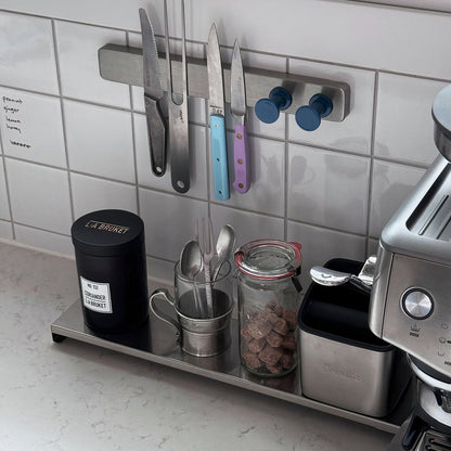 Adjustable Stainless Steel Kitchen Side Shelf