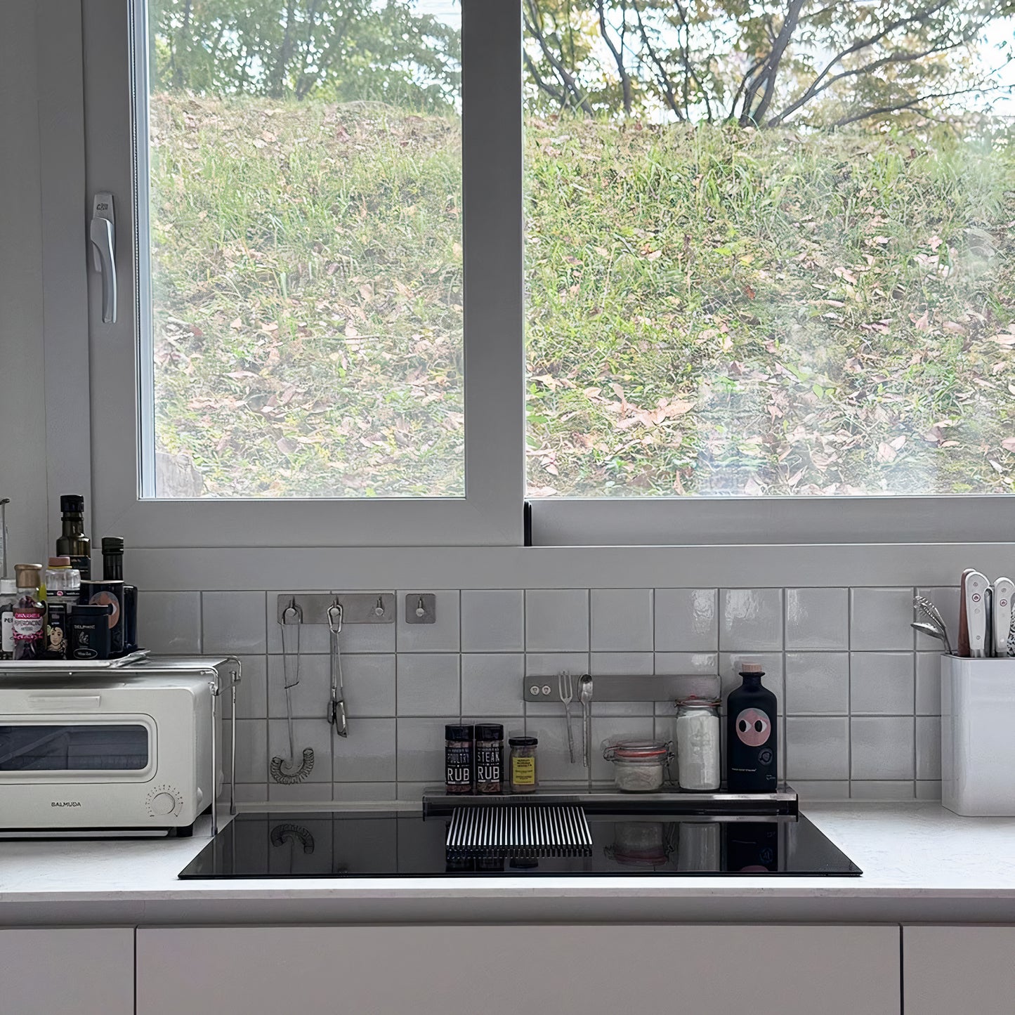 Adjustable Stainless Steel Kitchen Side Shelf