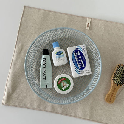 Natural Linen Stitch Kitchen Towel