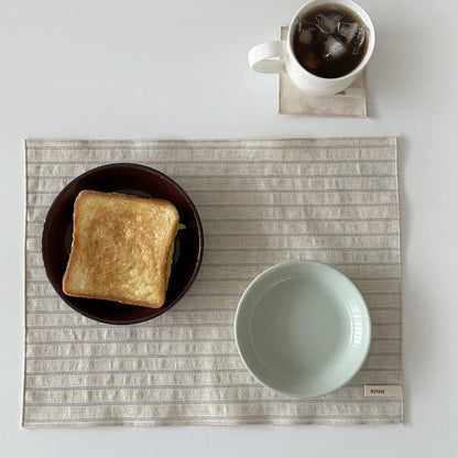 Natural Linen Stitch Kitchen Towel