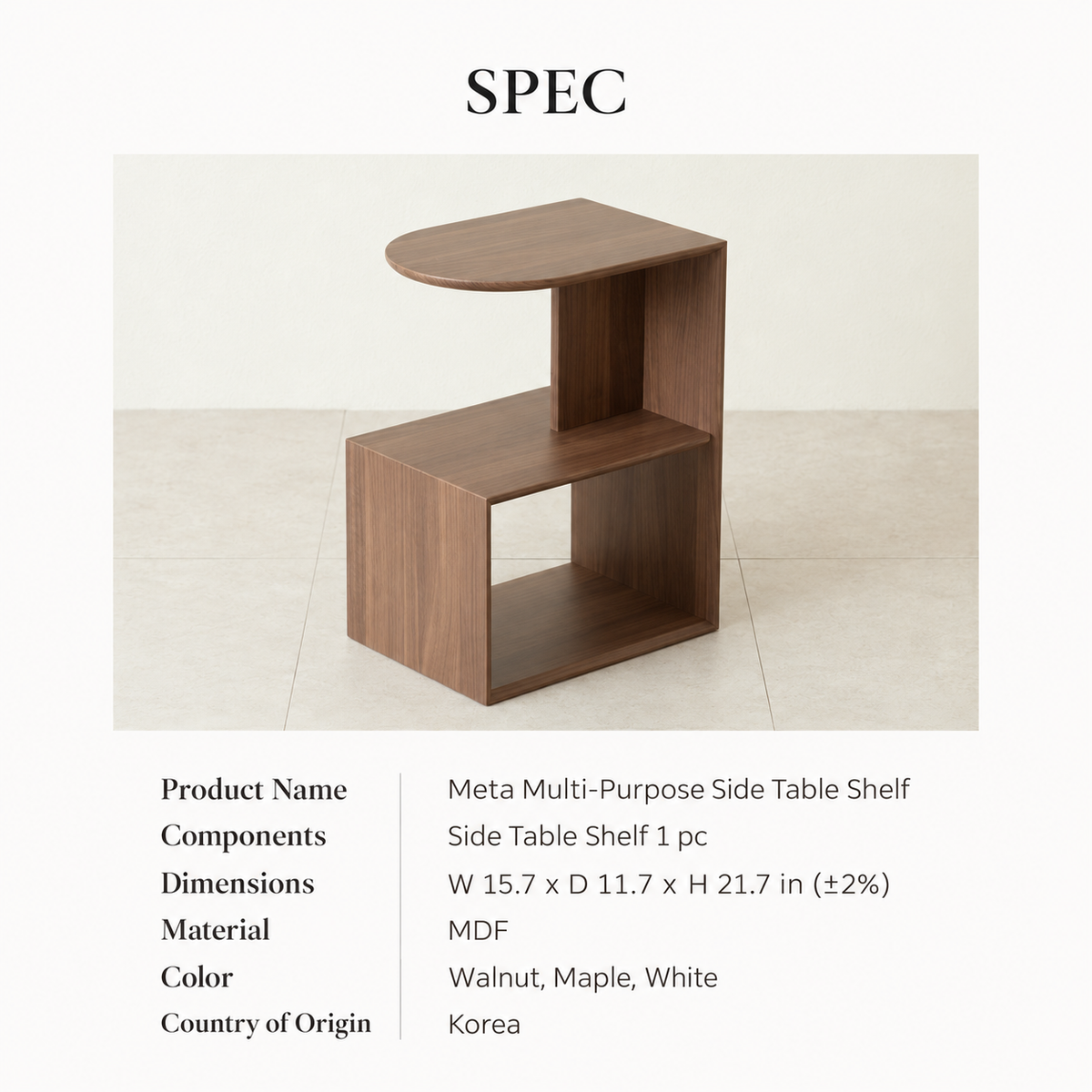Meta Nesting Side Tables
