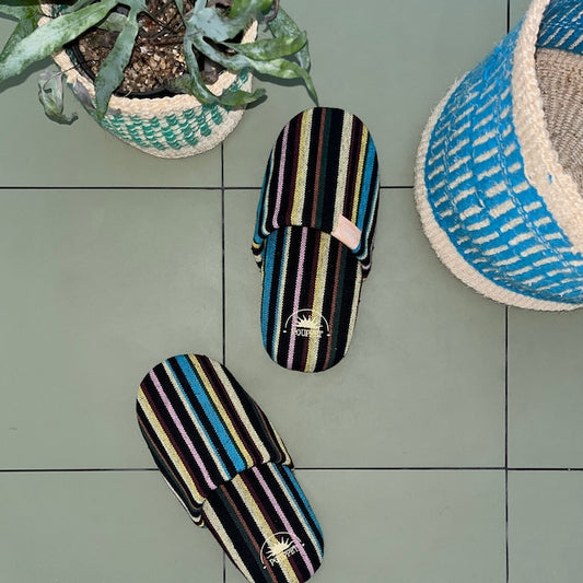 Bohemian Room Shoes - Black