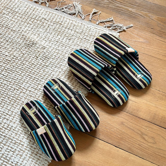 Bohemian Room Shoes - Black