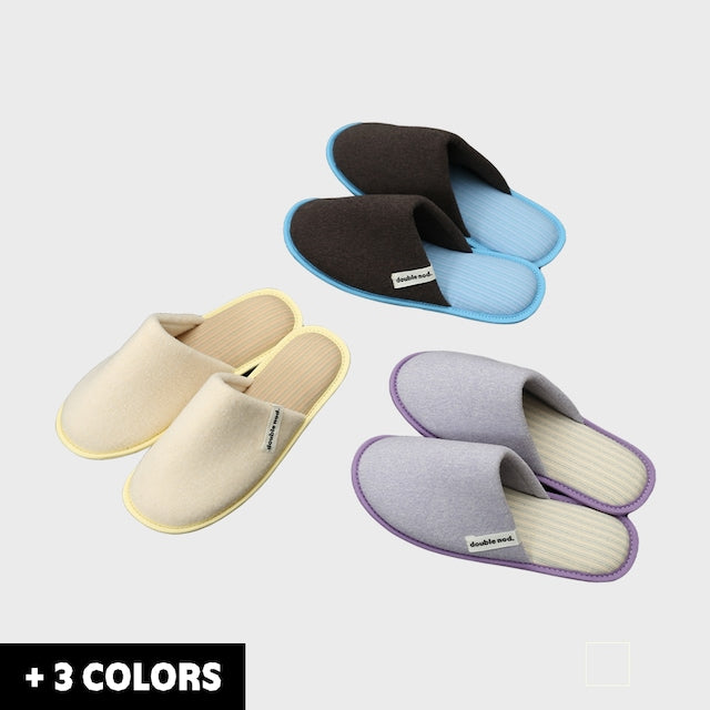 Double Knot Home Slippers (3 Colors) - close up
