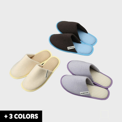 Double Knot Home Slippers (3 Colors) - close up