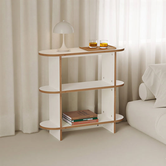 Olive Round 3-Tier Storage Shelf