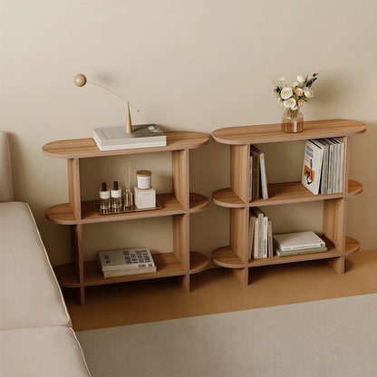Olive Round 3-Tier Storage Shelf
