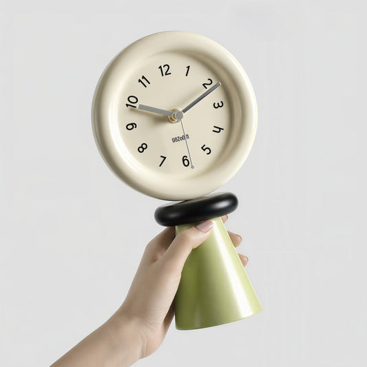 On My Mood Object Tray Table Clock