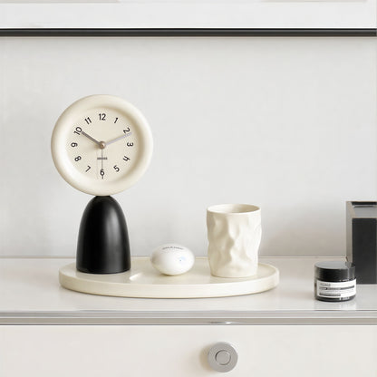 On My Mood Object Tray Table Clock