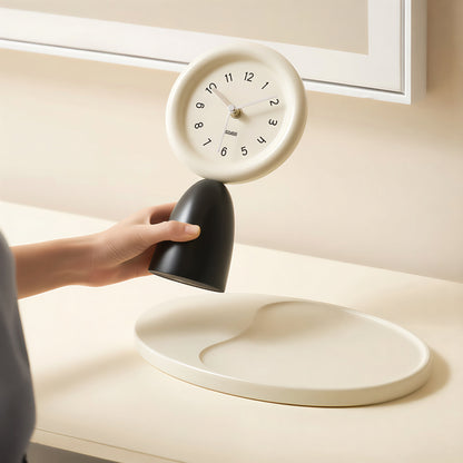 On My Mood Object Tray Table Clock