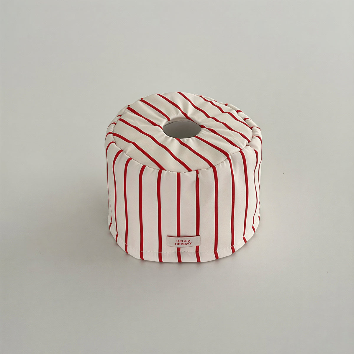 Stripe Quilted Toilet Paper Cover