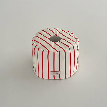 Stripe Quilted Toilet Paper Cover