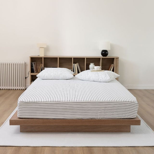 Classic Stripe Mattress Fitted Sheet - detail view