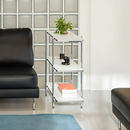 Gott Black Mid-Century Square Shelf