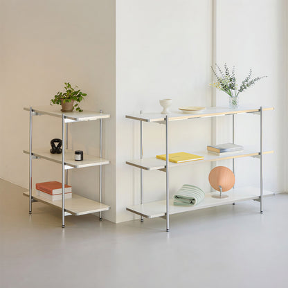 Gott Black Mid-Century Square Shelf