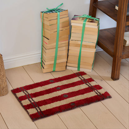 Joy Velvet Mini Rug - lifestyle
