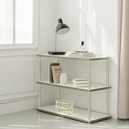 Flat Mid-Century Steel Shelf