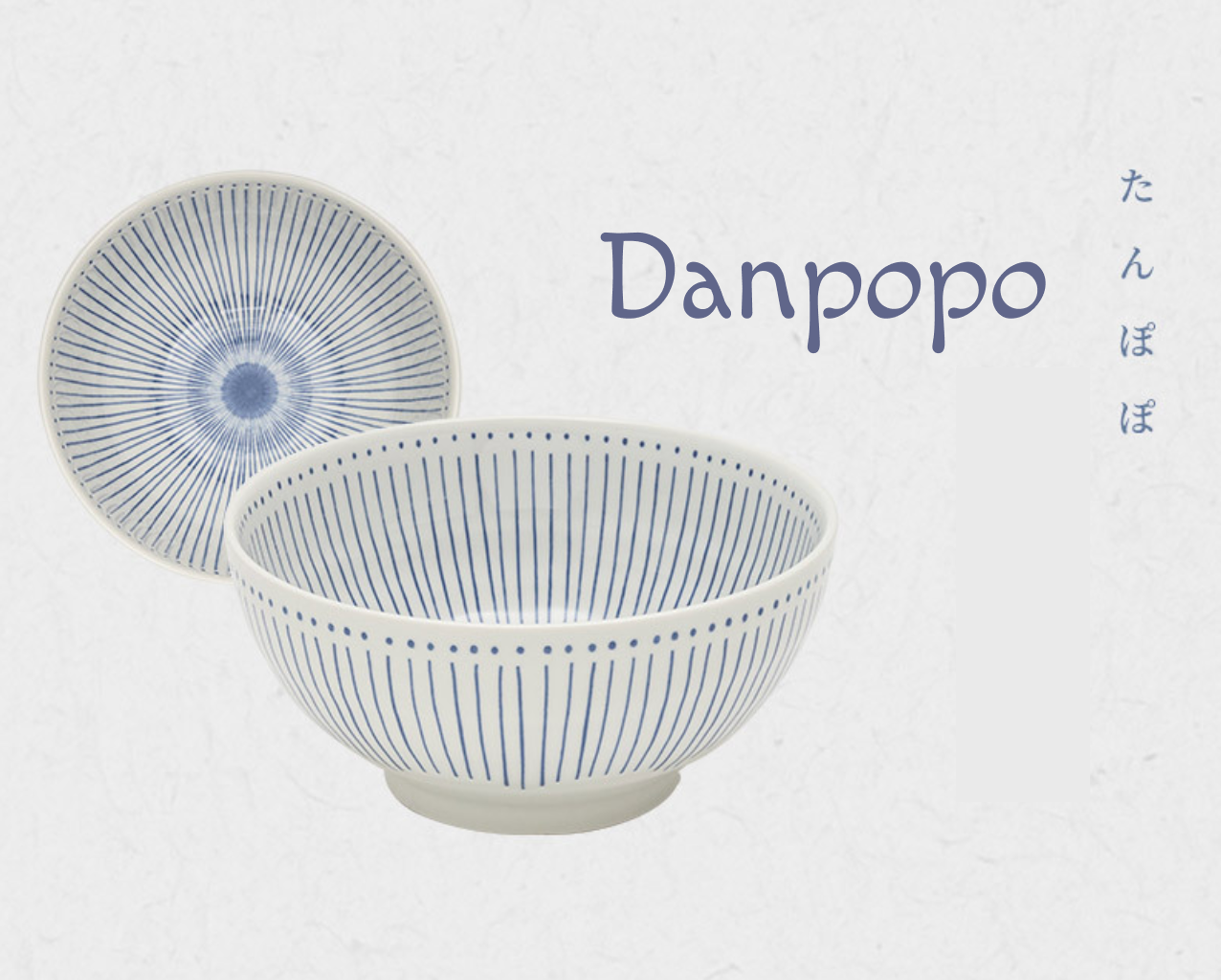 Japanese Noodle Bowl Set of 2