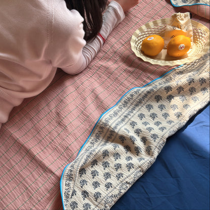 Muli Ethnic Gauze Blanket - image 6 of 10