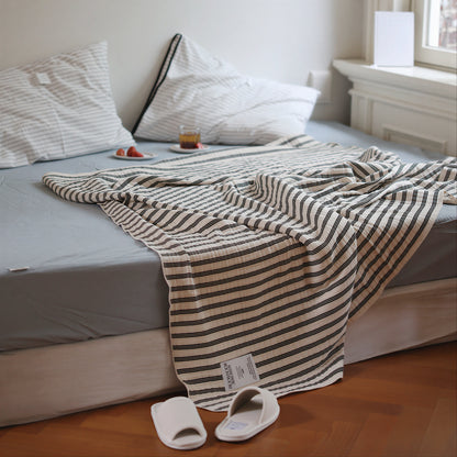 Muli Ethnic Gauze Blanket - image 7 of 10