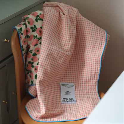 Muli Ethnic Gauze Blanket - image 8 of 10
