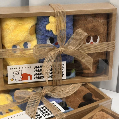 Earth, Cheese & Cookie Hand Towel Gift Set of 3