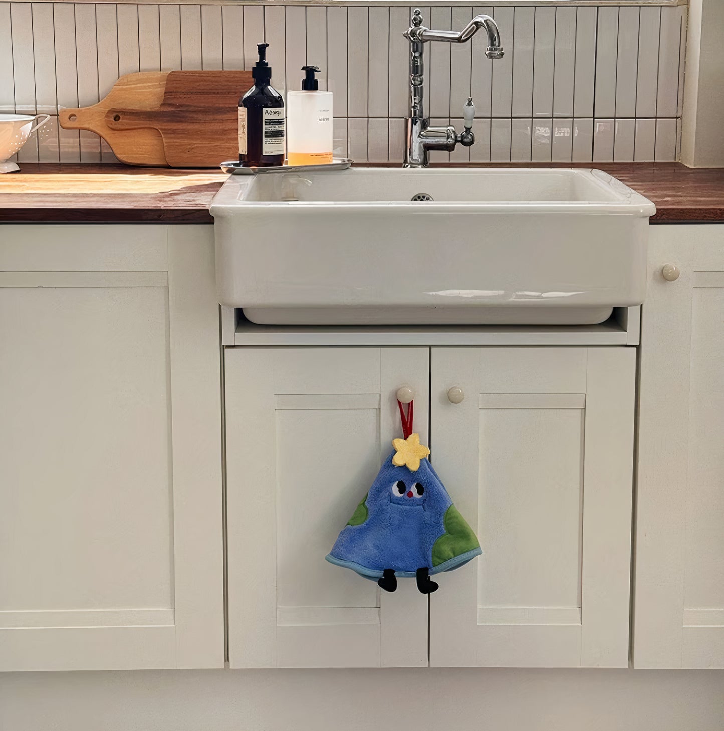 Earth, Cheese & Cookie Hand Towel Gift Set of 3