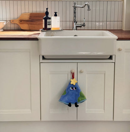 Earth, Cheese & Cookie Hand Towel Gift Set of 3